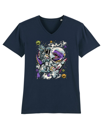 Dinosaur & Astronaut French Navy