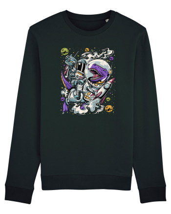 Dinosaur & Astronaut Black