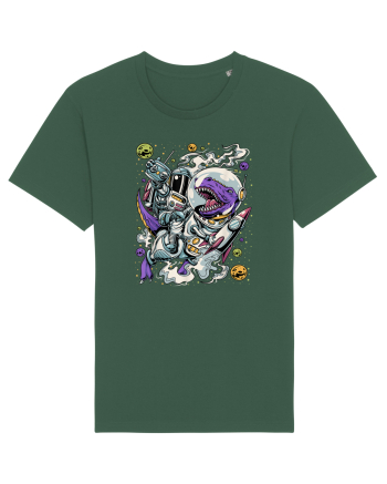 Dinosaur & Astronaut Bottle Green