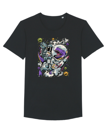 Dinosaur & Astronaut Black