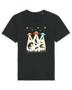 Alien Dinosaur Abduction  Tricou mânecă scurtă Unisex Rocker