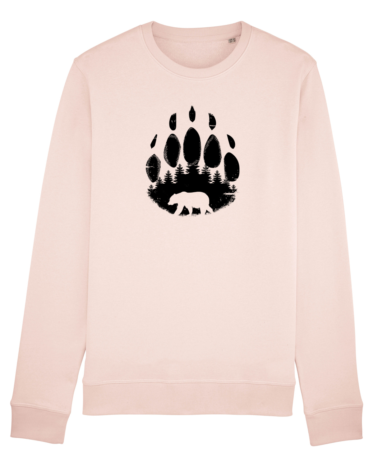 Bluză mânecă lungă Unisex Rise Candy Pink