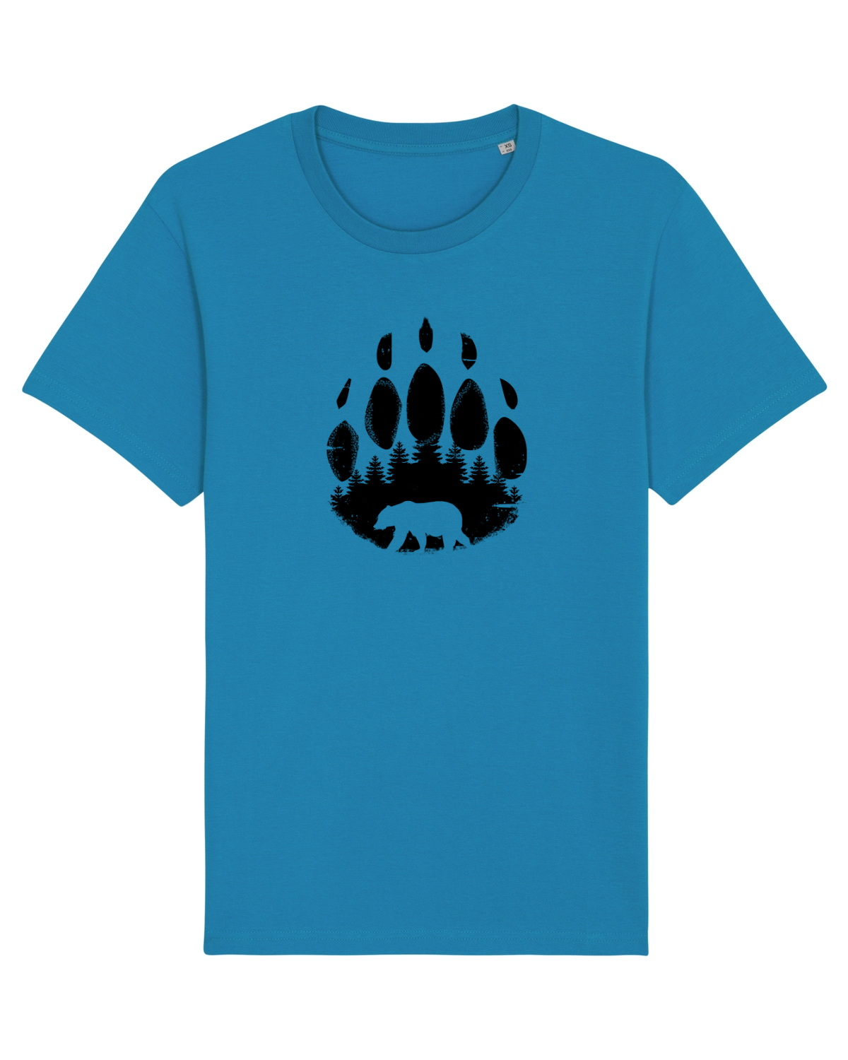 Tricou mânecă scurtă Unisex Rocker Azur