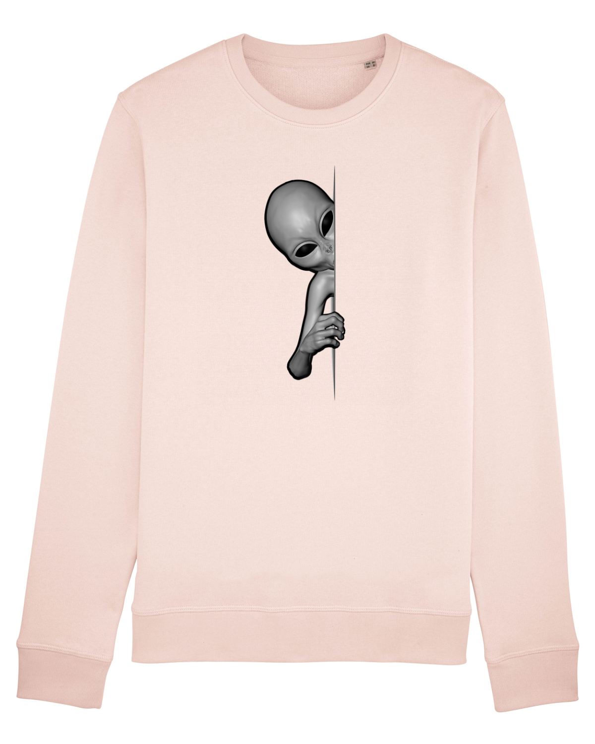 Bluză mânecă lungă Unisex Rise Candy Pink