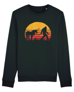 Bigfoot Unicorn Retro Legends Bluză mânecă lungă Unisex Rise