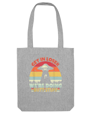Retro Sunset Get In Loser Heather Grey