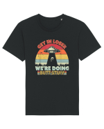 Retro Sunset Get In Loser Tricou mânecă scurtă Unisex Rocker