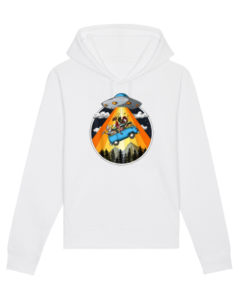 Hippie Van Alien Abduction White