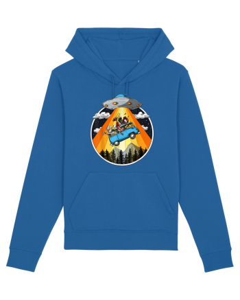 Hippie Van Alien Abduction Royal Blue