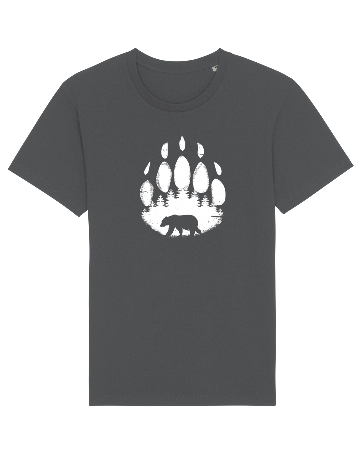 Tricou mânecă scurtă Unisex Rocker Anthracite