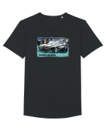 pontiac gto 1968 Tricou mânecă scurtă guler larg Bărbat Skater