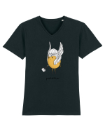 Potathor Tricou mânecă scurtă guler V Bărbat Presenter