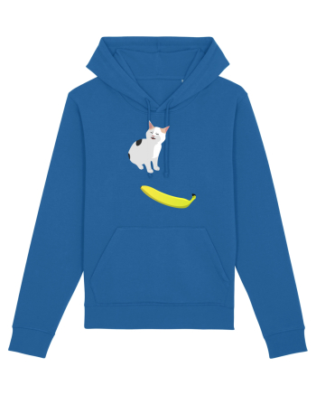Cat no like banana Royal Blue