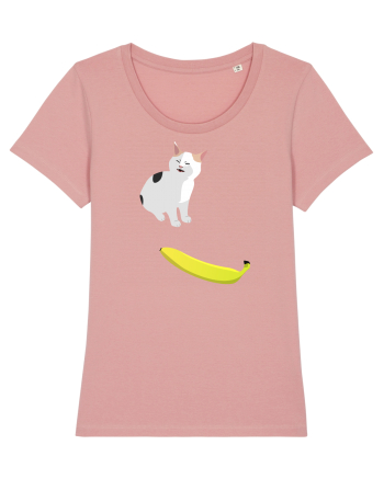 Cat no like banana Canyon Pink