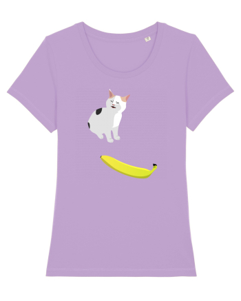 Cat no like banana Lavender Dawn