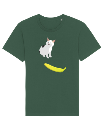 Cat no like banana Bottle Green