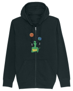 Party Alien Hanorac cu fermoar Unisex Connector