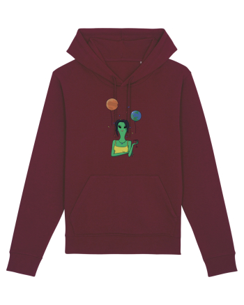 Party Alien Burgundy