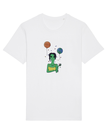 Party Alien White