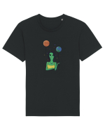 Party Alien Tricou mânecă scurtă Unisex Rocker