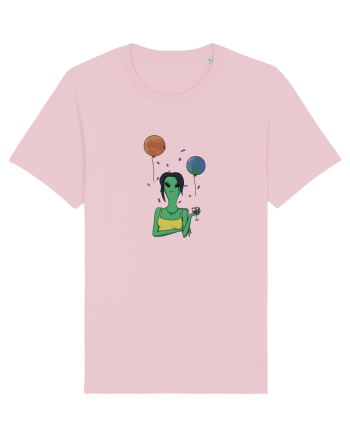 Party Alien Cotton Pink