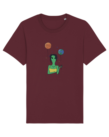 Party Alien Burgundy