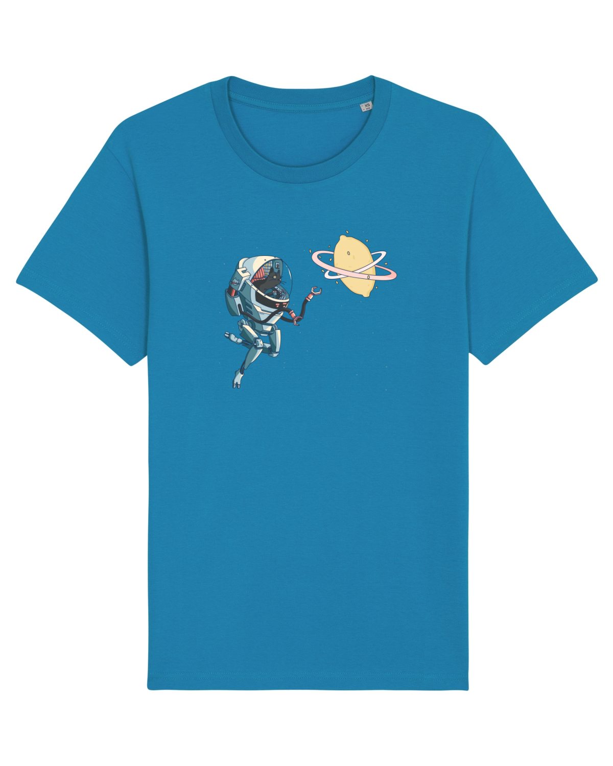 Tricou mânecă scurtă Unisex Rocker Azur