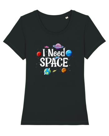I Need Space Solar System Black