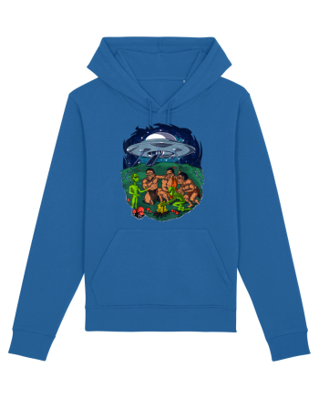 Neanderthal Space Aliens Royal Blue