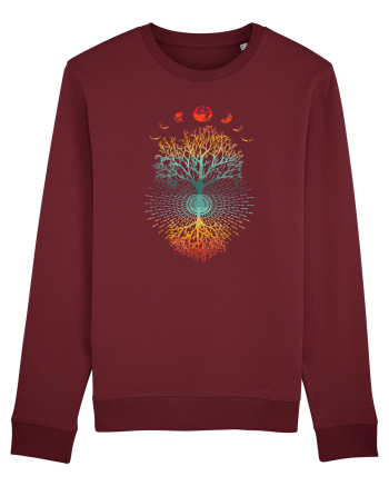 Copacul Vietii  / Fazele Lunii Burgundy