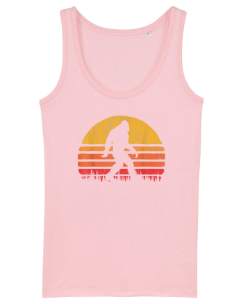  Bigfoot Walking Retro Sunset Cotton Pink