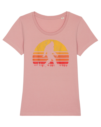  Bigfoot Walking Retro Sunset Canyon Pink