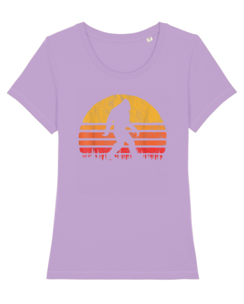  Bigfoot Walking Retro Sunset Lavender Dawn