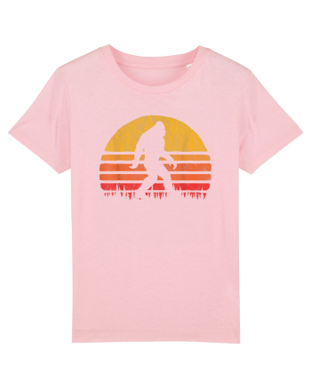  Bigfoot Walking Retro Sunset Cotton Pink
