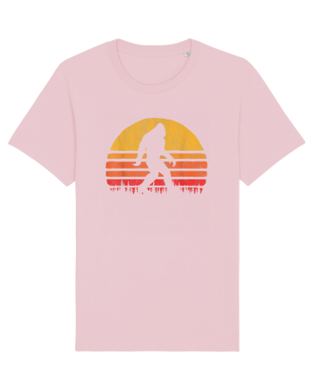  Bigfoot Walking Retro Sunset Cotton Pink