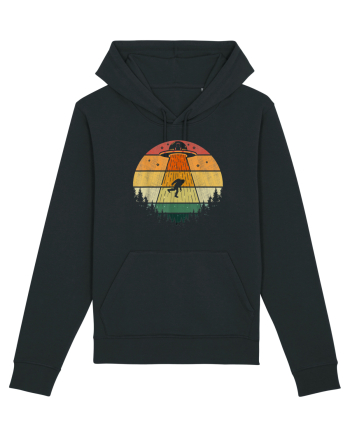 Bigfoot UFO Abduction Black