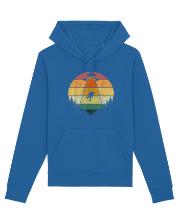 Bigfoot UFO Abduction Royal Blue