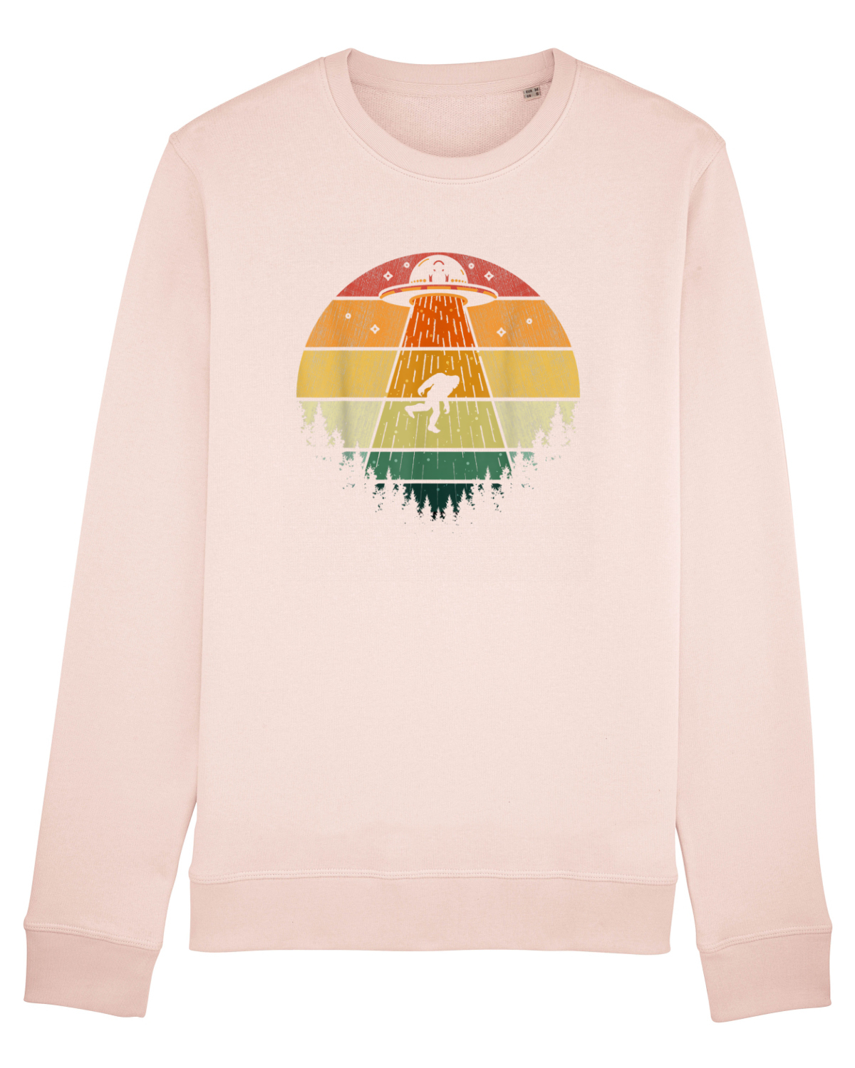 Bluză mânecă lungă Unisex Rise Candy Pink