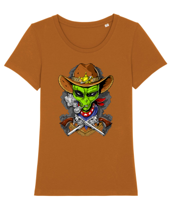 Space Alien Cowboy Roasted Orange