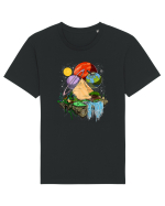 Space Egyptian Pyramid Tricou mânecă scurtă Unisex Rocker