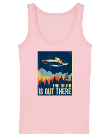 The Truth Is Out There Cotton Pink