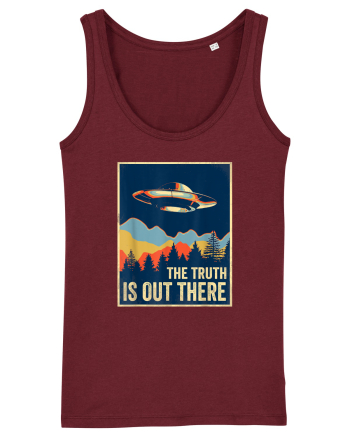 The Truth Is Out There Burgundy