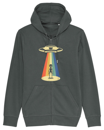 Alien Abduction Vintage Anthracite