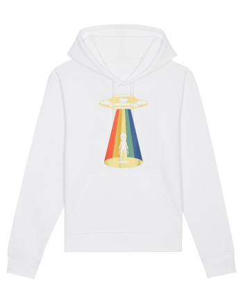 Alien Abduction Vintage White