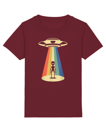 Alien Abduction Vintage Burgundy