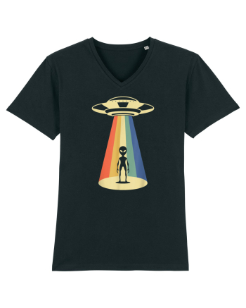Alien Abduction Vintage Black