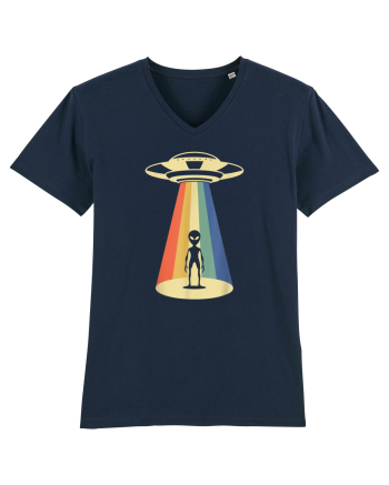 Alien Abduction Vintage French Navy