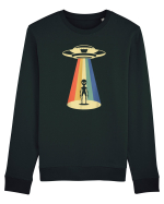 Alien Abduction Vintage Bluză mânecă lungă Unisex Rise