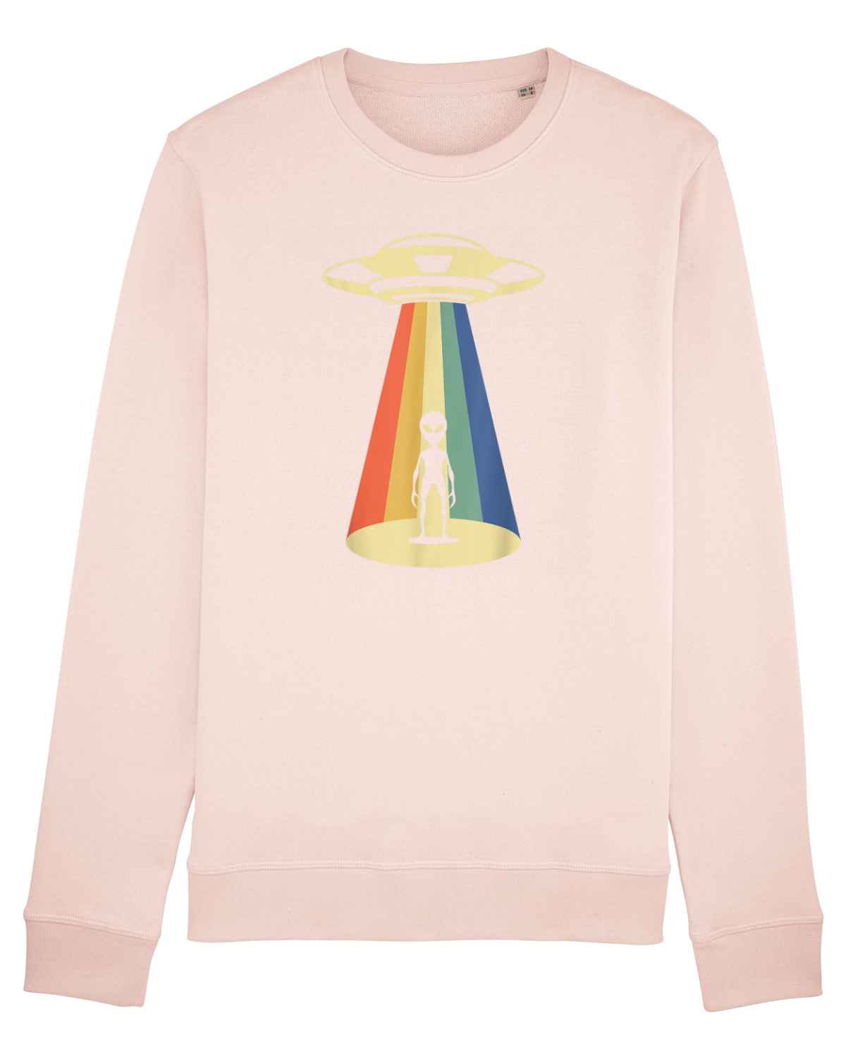 Bluză mânecă lungă Unisex Rise Candy Pink