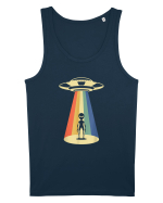 Alien Abduction Vintage Maiou Bărbat Runs